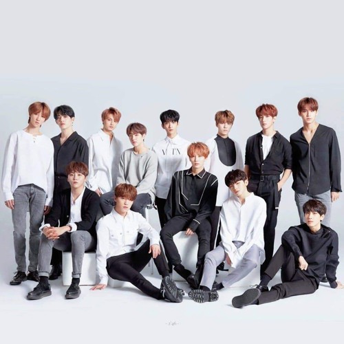 SEVENTEEN (세븐틴) - Seventeen is a South Korean boy band formed by Pledis Entertainment. The group consists of thirteen members: S.Coups, Jeonghan, Joshua, Jun, Hoshi, Wonwoo, Woozi, DK, Mingyu, The8, Seungkwan, Vernon, and Dino.